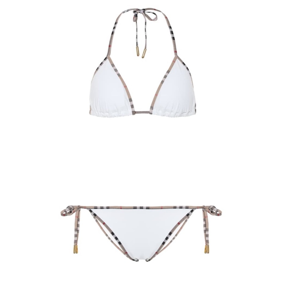 Burberry White Bikini